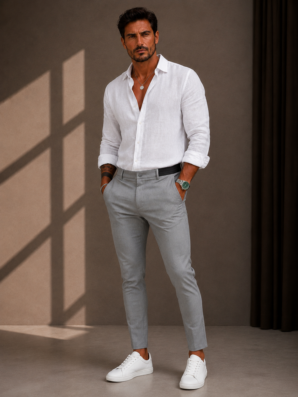 Chino Elástico Premium