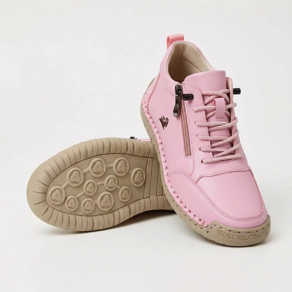 Flora-Zapatos cremallera