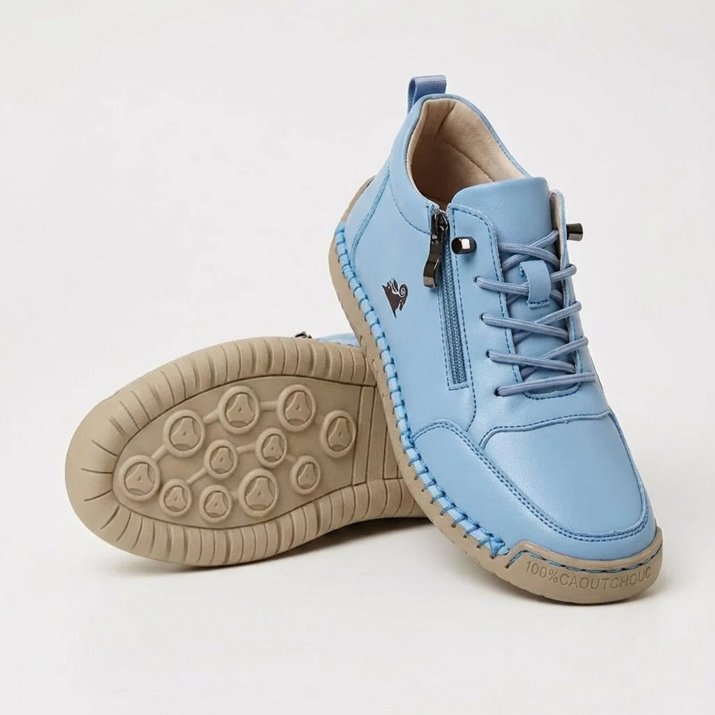 Flora-Zapatos cremallera