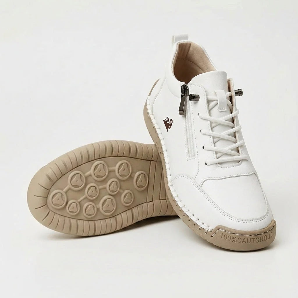 Flora-Zapatos cremallera